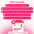 MONOHIDRATO DE CREATINA PARA MUJERES CON COLÁGENO – Energía y belleza en un solo suplemento