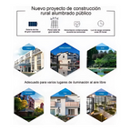 Lámpara Solar LED con Control – Ilumina exteriores sin cables ni consumo eléctrico